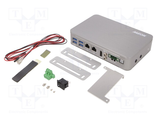 Industrial computer; 9÷24VDC; for wall mounting; Ethernet x2