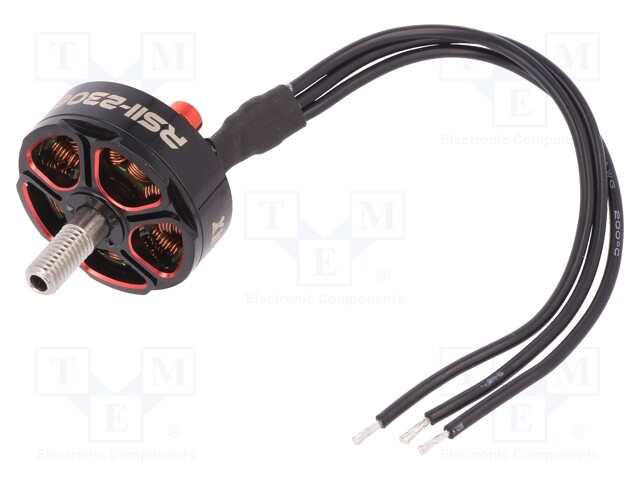 Motor: BLDC; 27g; 14.8÷22.2VDC; Series: RS; KV (V): 1700; 27.2mm