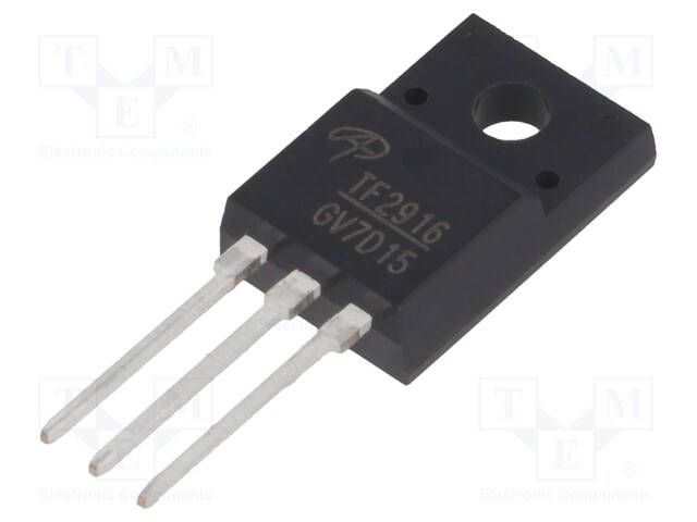 Transistor: N-MOSFET; unipolar; 100V; 12A; 11.5W; TO220F