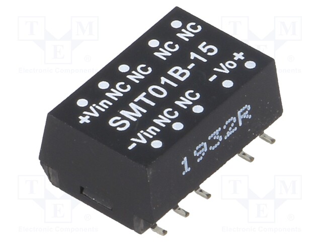 Converter: DC/DC; 1W; Uin: 18÷36V; 15VDC; Iout: 6.7÷67mA; SMD; 1.4g