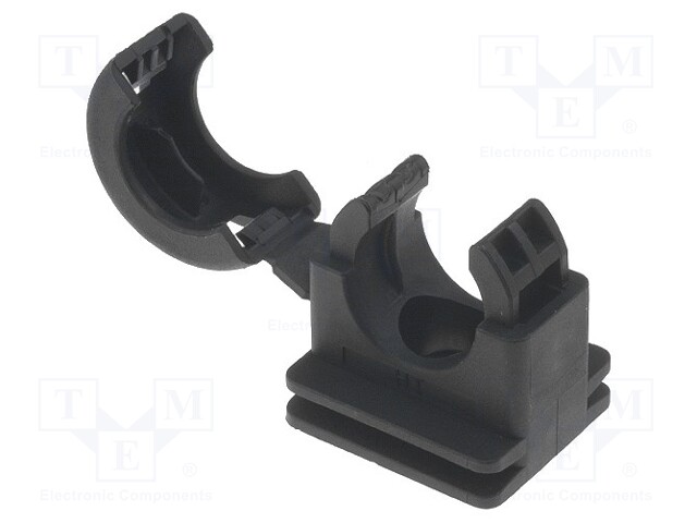 Bracket; ØBraid : 13mm; polyamide; HelaGuard; -50÷135°C; UL94V-2