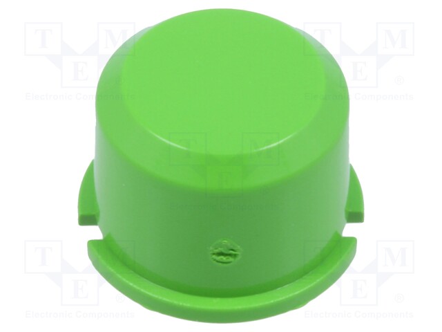 Button; round; green; Application: MEC1625006,MEC3FTH9; Ø9.6mm