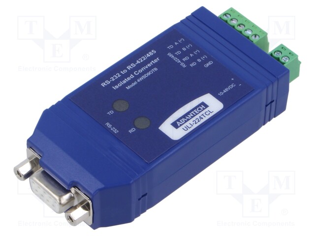 CONVERTER, RS232-RS422/485, ISOLATED