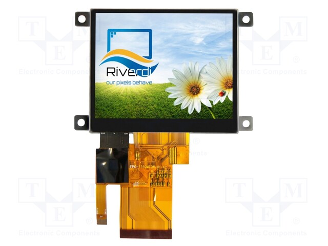 Display: TFT; 3.5"; 320x240; Illumin: LED; Dim: 77.7x64.7x4.75mm