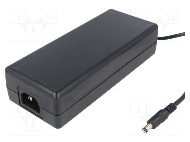 Power supply: switched-mode; 12VDC; 10A; Out: 5,5/2,1; 120W; 0÷40°C