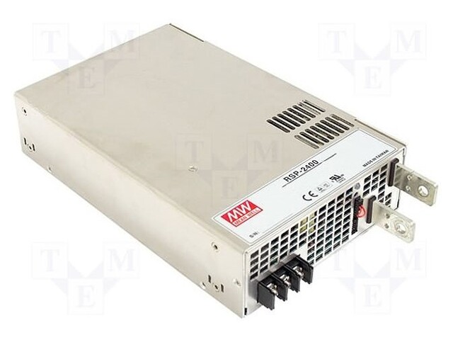 Power supply: switched-mode; modular; 2000.4W; 12VDC; 166.7A; 87%