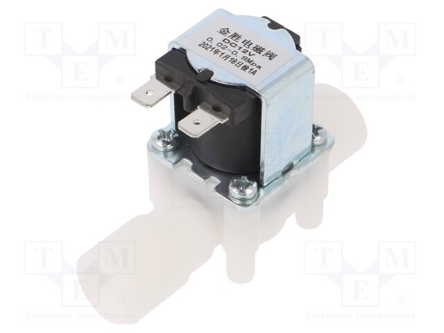 Module: electromagnetic valve; 12VDC; 550mA; Input thread: G 1/2"