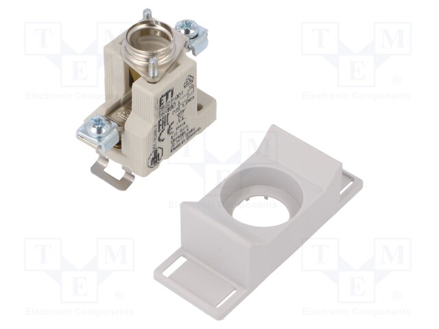 Fuse base; D01; Mounting: for DIN rail mounting; 25A; 400VAC