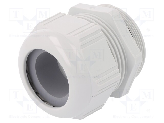 Cable gland; M50; IP68,IP69K; Mat: polyamide; light grey