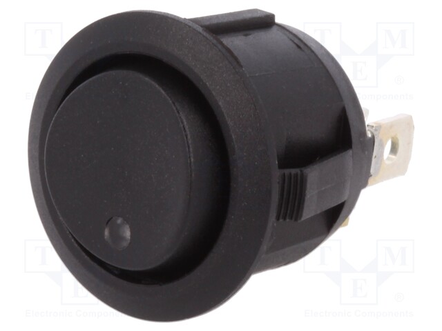 ROCKER; SP3T; Pos: 3; ON-OFF-ON; 20A/14VDC; black; LED 14VDC,point