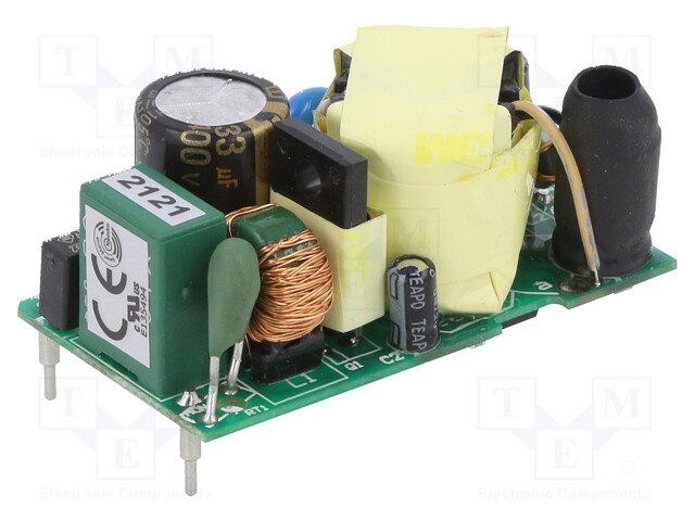 Converter: AC/DC; 25W; 90÷264VAC; Uout: 48VDC; Iout: 520mA; 87%