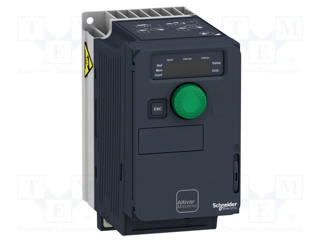 Vector inverter; Max motor power: 0.18kW; Out.voltage: 3x230VAC