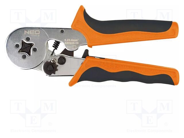 Tool: for crimping; insulated solder sleeves; 0.25÷6mm2