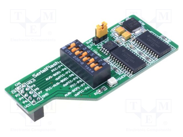 Expansion board; IDC10; Features: 8Mbit Flash memory