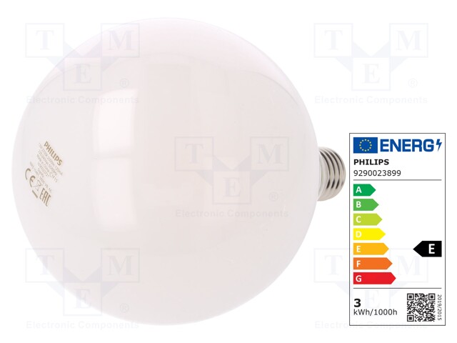 LED lamp; warm white; E27; 230VAC; 2000lm; 13W; 2700K; CRImin: 80