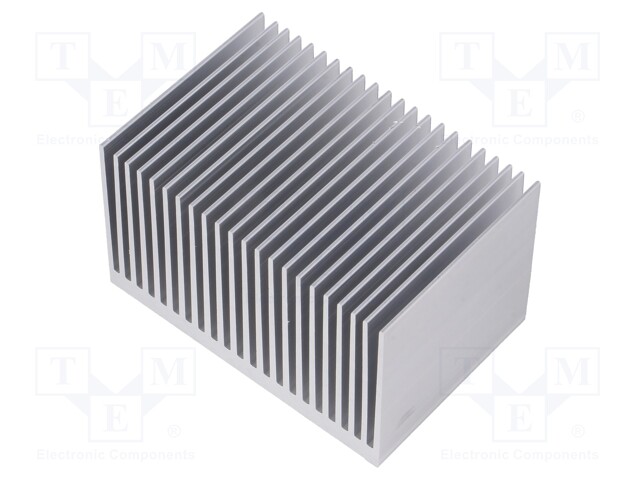 Heatsink: extruded; grilled; natural; L: 50mm; W: 75mm; H: 45mm; plain