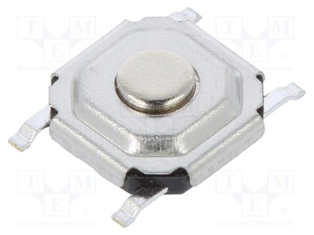 Microswitch TACT; Pos: 2; 0.05A/12VDC; SMT; none; 5.2x5.2mm; 1.5mm