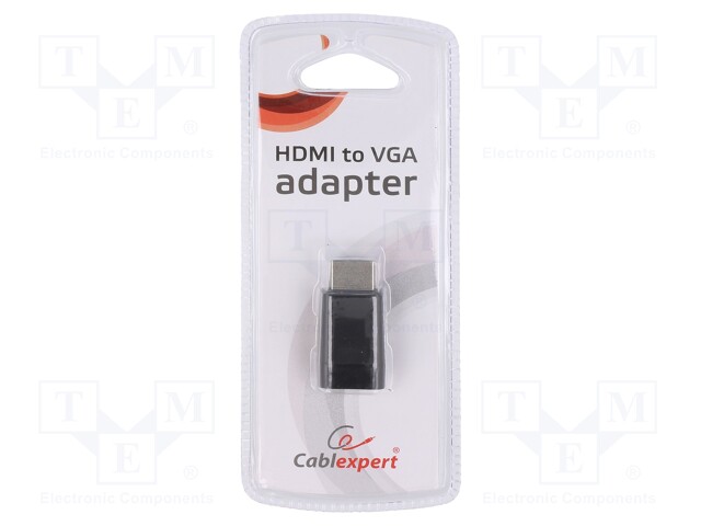 Adapter; HDMI 1.4; D-Sub 15pin HD socket,HDMI plug