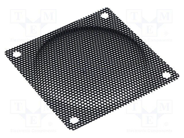 Guard; 80x80mm; Mat: metal; Mounting: screw