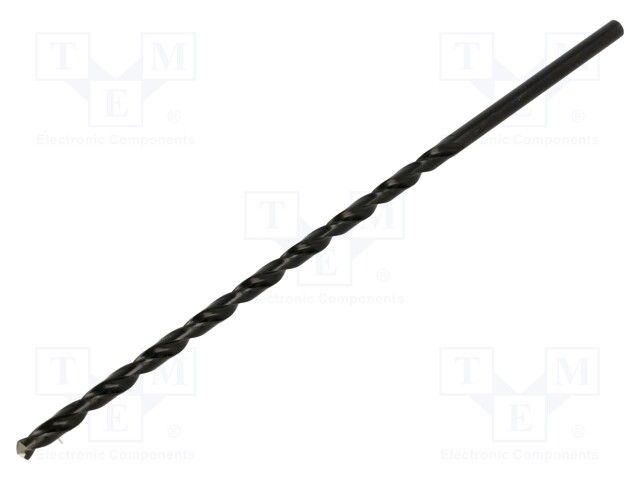 Drill bit; for metal; Ø: 2.5mm; L: 140mm; Working part len: 95mm