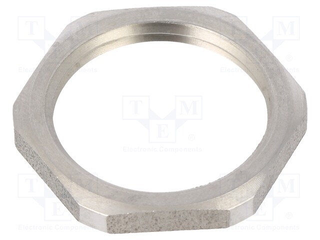 Nut; PG13,5; stainless steel; 24mm; Thread: PG; Man.series: GM-INOX