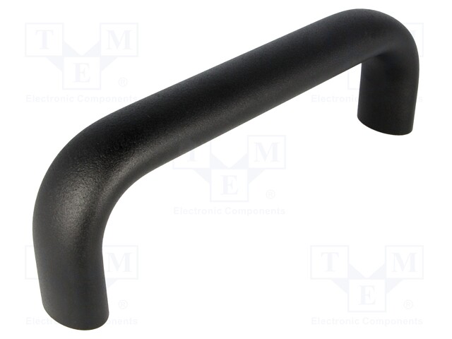 Handle; Mat: aluminium; black; H: 57mm; L: 177mm; W: 26mm