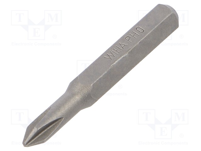 Screwdriver bit; Phillips; PH0; Overall len: 28mm; Series: MICRO