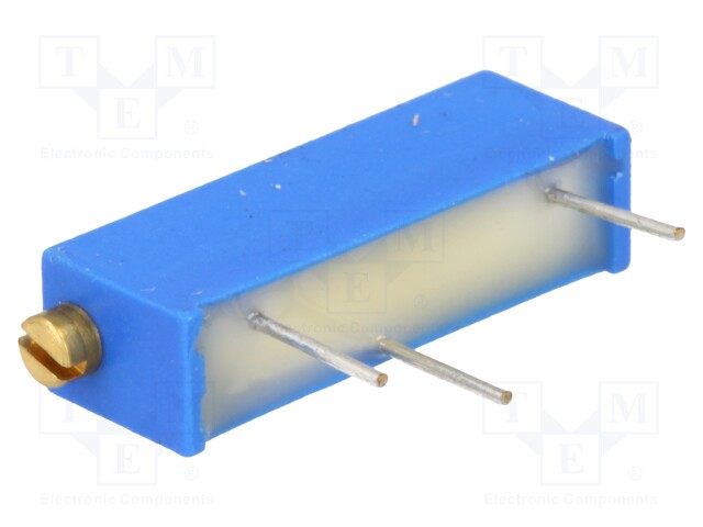 Potentiometer: mounting; multiturn; 500Ω; 750mW; ±10%; linear