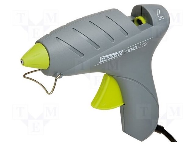 Hot melt glue gun; Ø: 12mm; 230VAC; Power (operation): 20W; 4min