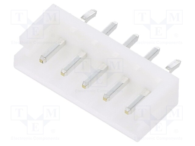 Wire-board; socket; male; EH; 2.5mm; PIN: 5; THT; 250V; 3A; -25÷85°C