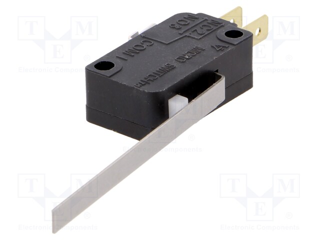 Microswitch SNAP ACTION; with lever; SPDT; 11A/125VAC; Pos: 2