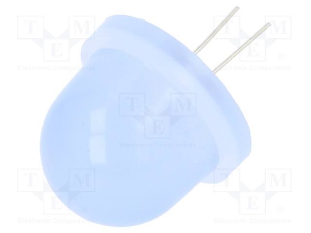 LED; 16mm; blue; 140÷500mcd; Front: convex; 2.9÷3V; No.of term: 2