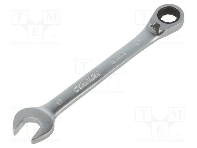 Wrench; combination spanner,with ratchet; 17mm; FATMAX®