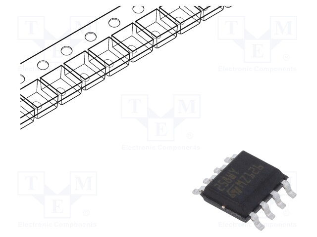 Operational Amplifier, 2 Amplifier, 1.1 MHz, 0.6 V/µs, 3V to 30V, SOIC, 8 Pins