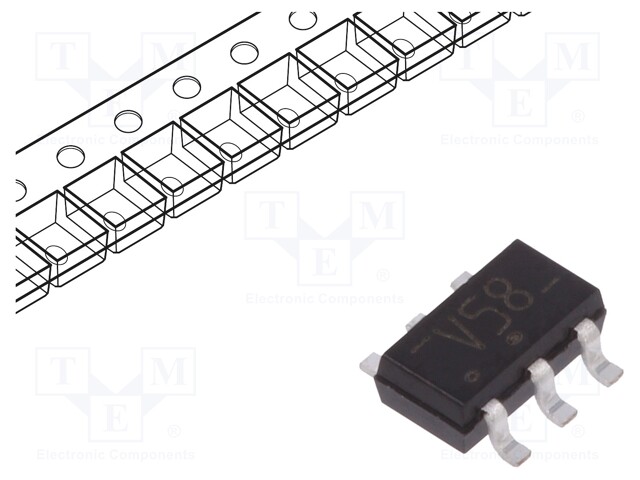 IC: digital; configurable,multiple-function; SMD; TSOP6