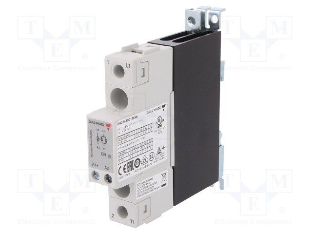 Relay: solid state; Ucntrl: 4÷32VDC; 20A; 42÷600VAC; DIN,panel