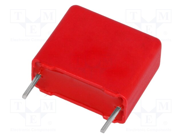 Capacitor: polypropylene; X2; 100nF; 15mm; ±10%; 5x11x18mm; 305VAC