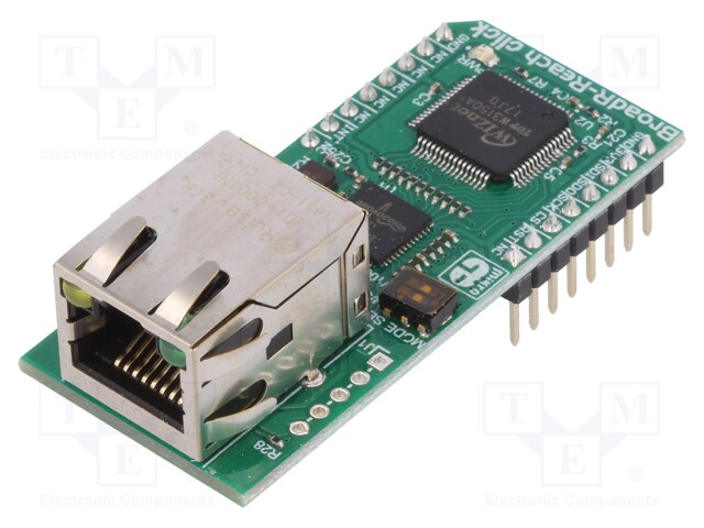 Click board; adaptor; GPIO,RS232,UART; ADM3252E; 3.3/5VDC