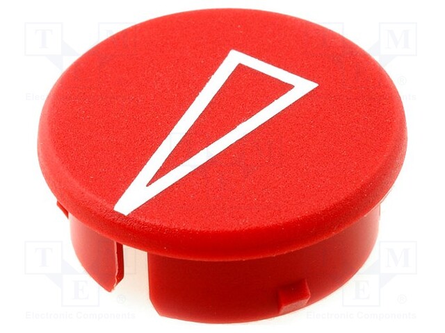 Cap; with pointer; polyamide; red; Application: for G21G knobs