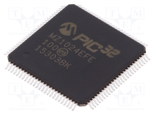 PIC microcontroller; Memory: 1024kB; SRAM: 256kB; 2.2÷3.6VDC; SMD