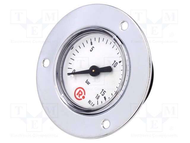 Manometer; 0÷16bar; 40mm; non-aggressive liquids,inert gases