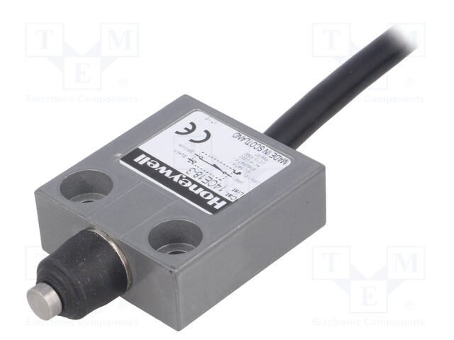 Limit switch; pin plunger Ø7mm; SPDT; 5A; max.240VAC; max.28VDC