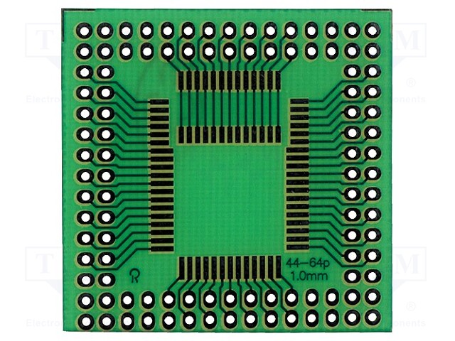 Board: universal; single sided,multiadapter; W: 40mm; L: 40mm