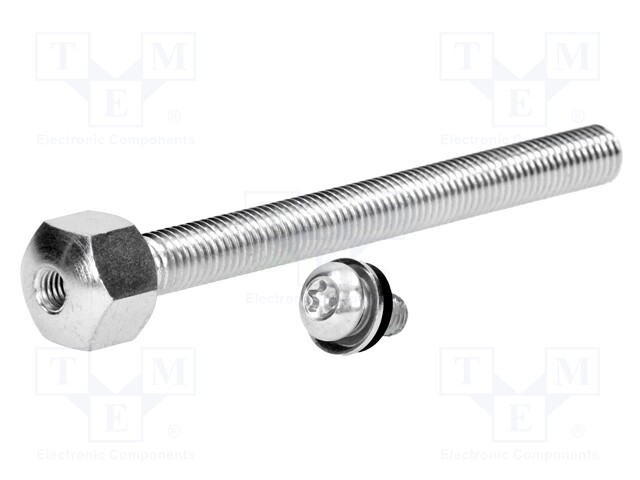 Pin; M16; Plunger mat: steel; Plating: zinc; Thread len: 125mm