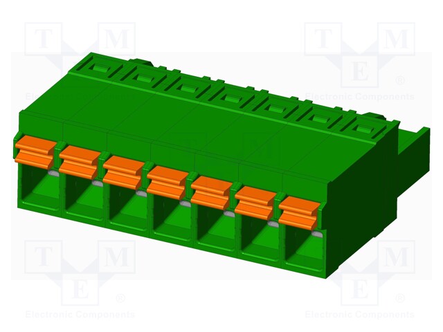 Connector: pluggable terminal block; plug; female; straight; 12A