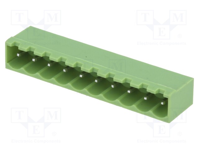 Pluggable terminal block; Contacts ph: 5mm; ways: 10; straight