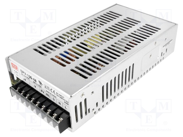 Power supply: switched-mode; programmable; 150W; 48VDC; 3.125A