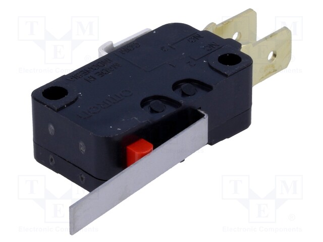 Microswitch SNAP ACTION; with lever; SPDT; 16A/250VAC; 10A/30VDC