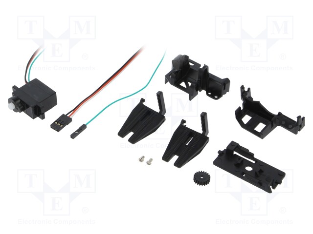 Gripper; 4.8÷6VDC; Kit: mechanical parts,servo