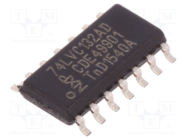 IC: digital; NAND; Channels: 4; IN: 2; SMD; SO14; Series: LVC